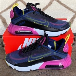 NIKE AIR MAX 2090 Blue Void/Chrome Yellow-Black M